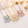 Lindon Women Necklace Pendant Copper Alloy Zircon Fashion Gift