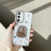 Applicable To Samsung S25Ultra Love Butterfly Mirror Mobile Phone Case S24 Small Fresh A04S Women'S A25 Soft