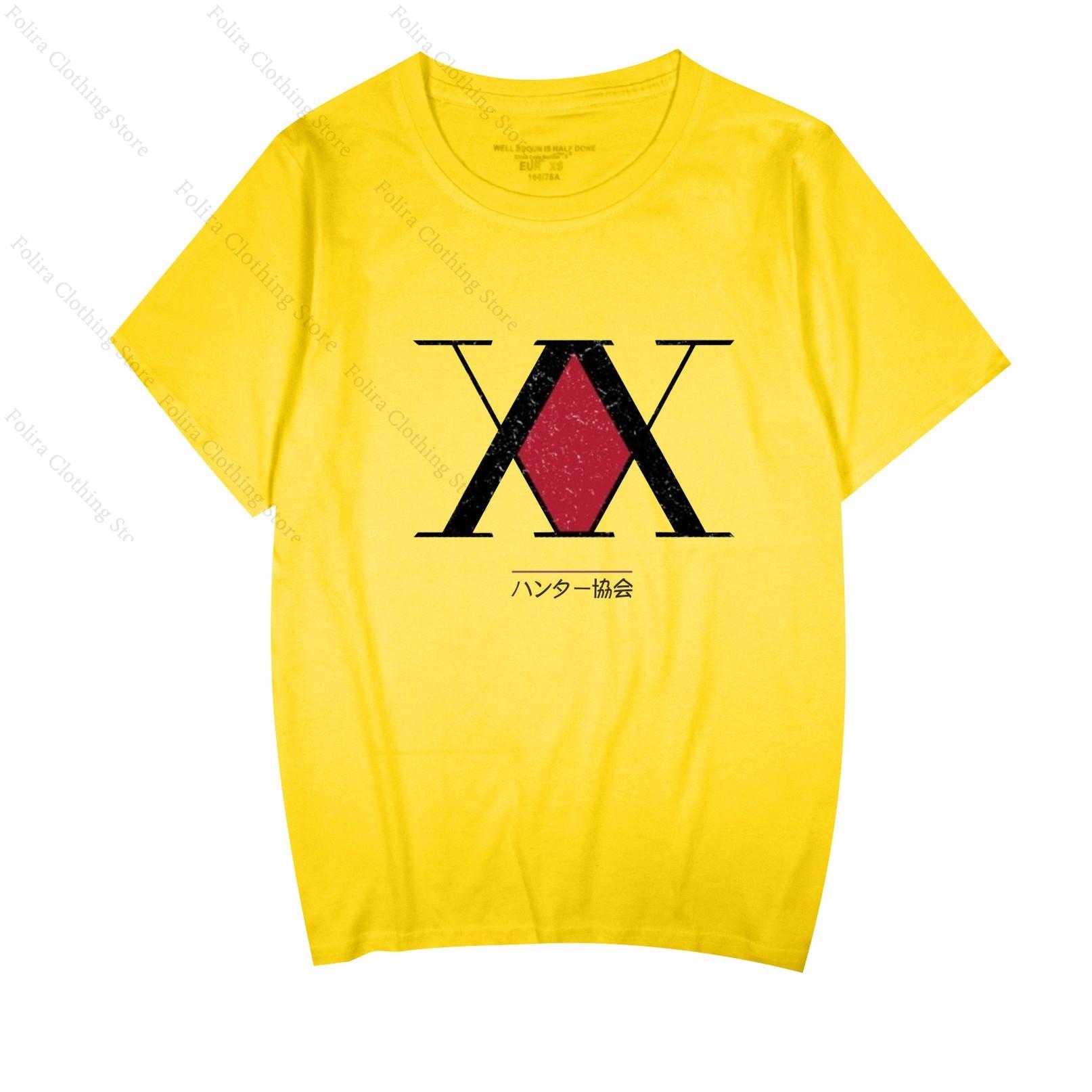 

Anime HUNTER x HUNTER Print Tshirt Cotton Unisex Tshirt Summer Unisexs Clothes Unisexs Tshirts Short Sleeve Tee Unisexs Clothes 4XL