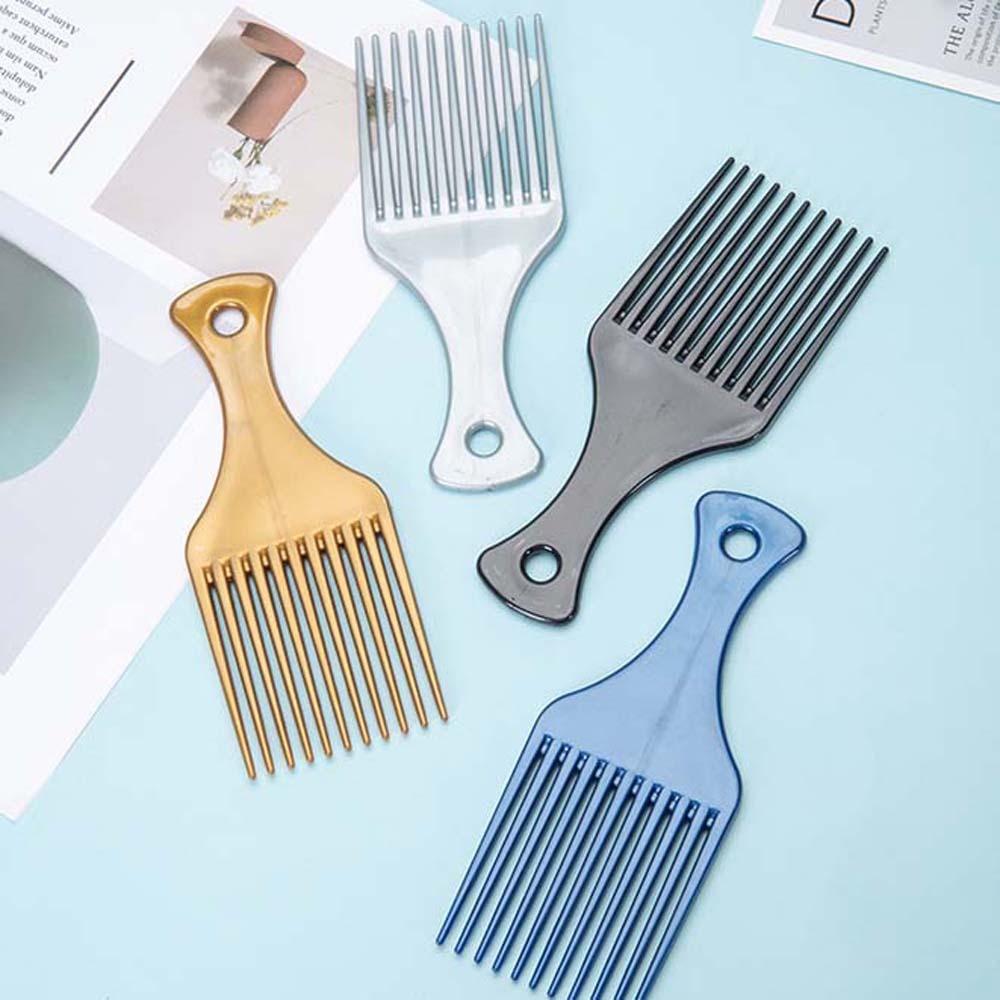Portable Hair Styling Tool Oil Head Fork Comb Hair Accessories Head Massage Wide Tooth Hair Comb PP Oil Head Men