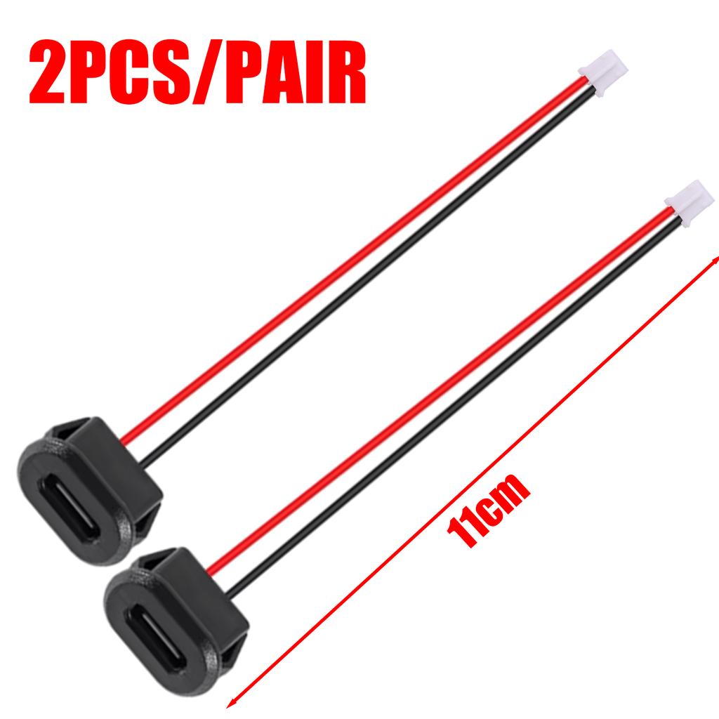 20/10/4/2pcs Type C Charger Plug Socket Connector Jack Female USB-C with Card Buckle 3A High Current Fast Charging Jack Port