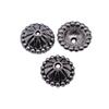 Textured Bead Cap Charms Dome Covers For Pearl And Gemscolor Jewelry Findings