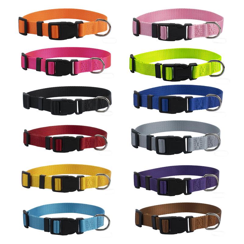 Nylon Dog Leash & Collar Set with Anti-Surge Design for Small to Medium Dogs - Fast Shipping