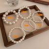 Versatile Korean Imitation Pearl Bracelet - Stylish Glass Pearl Accessory, Perfect Gift for Best Friends