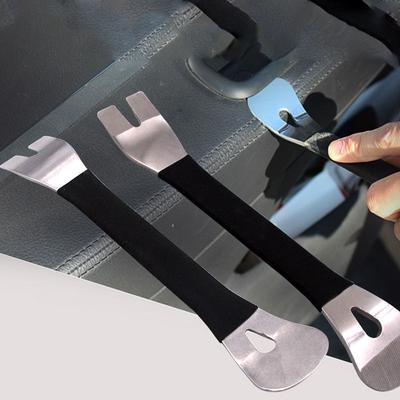 Car Accessories - Metal Auto Dismantle Tools Kit Car Radio Door Clip Panel Trim Dash Audio Removal Installer Pry Refit Set Hand-held Disassembly
