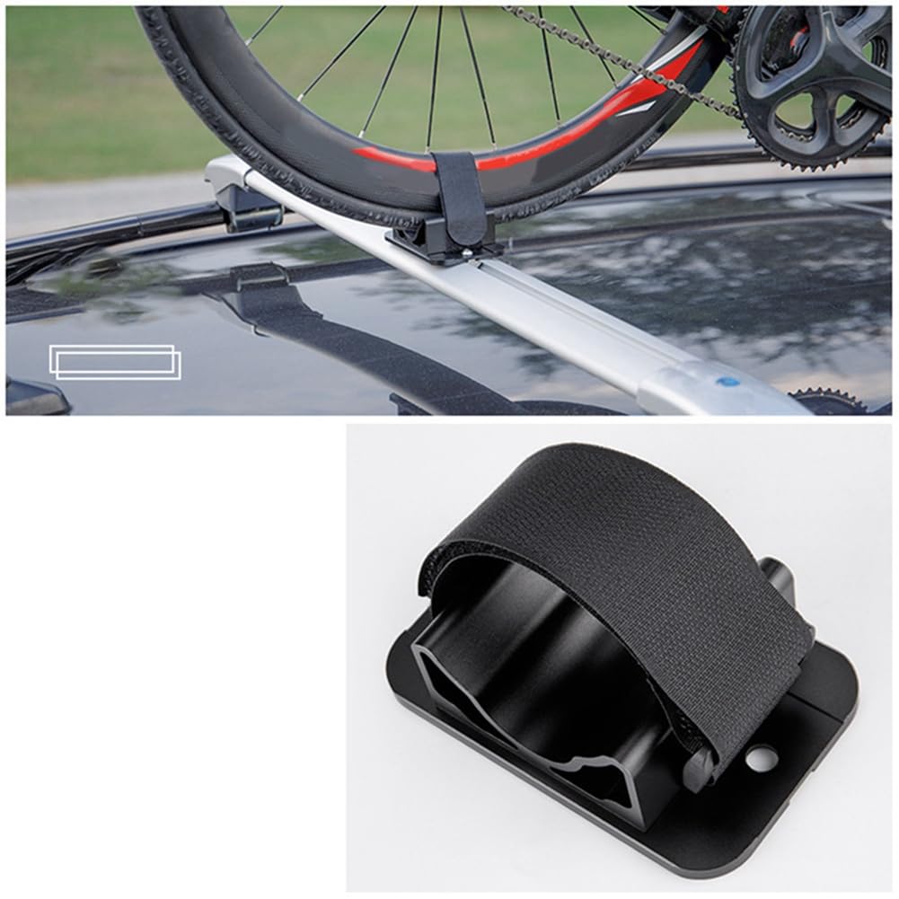 Bskivd Car Roof Rack Carrier Adapter Quick Release Through Axle Carrier Bicycle Fork Mount Car Carrying Rack