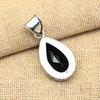 Gorgeous Black Spinel Gemstone Handmade 925 Sterling Sliver Jewelry Pendant For Women