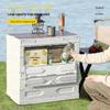 Camping Trunk Folding Storage Box for Outdoor and Picnic Organization