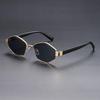 Trendy European & American Geometric Polygon Hip Hop Sunglasses
