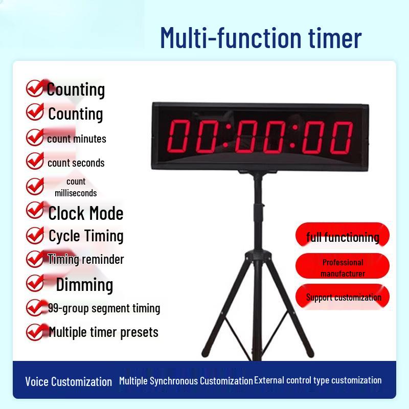Iron Curtain Cloud LED Training Timer