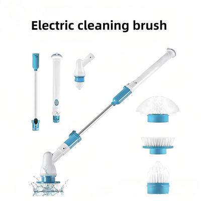 Portable Handheld Cleaning Gadgets Set Wireless Multifunctional Electric Cleaning Brush Household Bathroom Corner Cleaning Tool