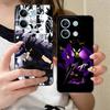 MHA Tokoyami Mobile Phone Case for Xiaomi Redmi Note 14 13 12 11 S Pro Plus 4G 5G Colorful Printing Cover Pretty Luxury Cover