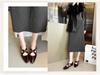 Women's Retro French Soft Sole Slip-On Mary Jane Shoes 520-3