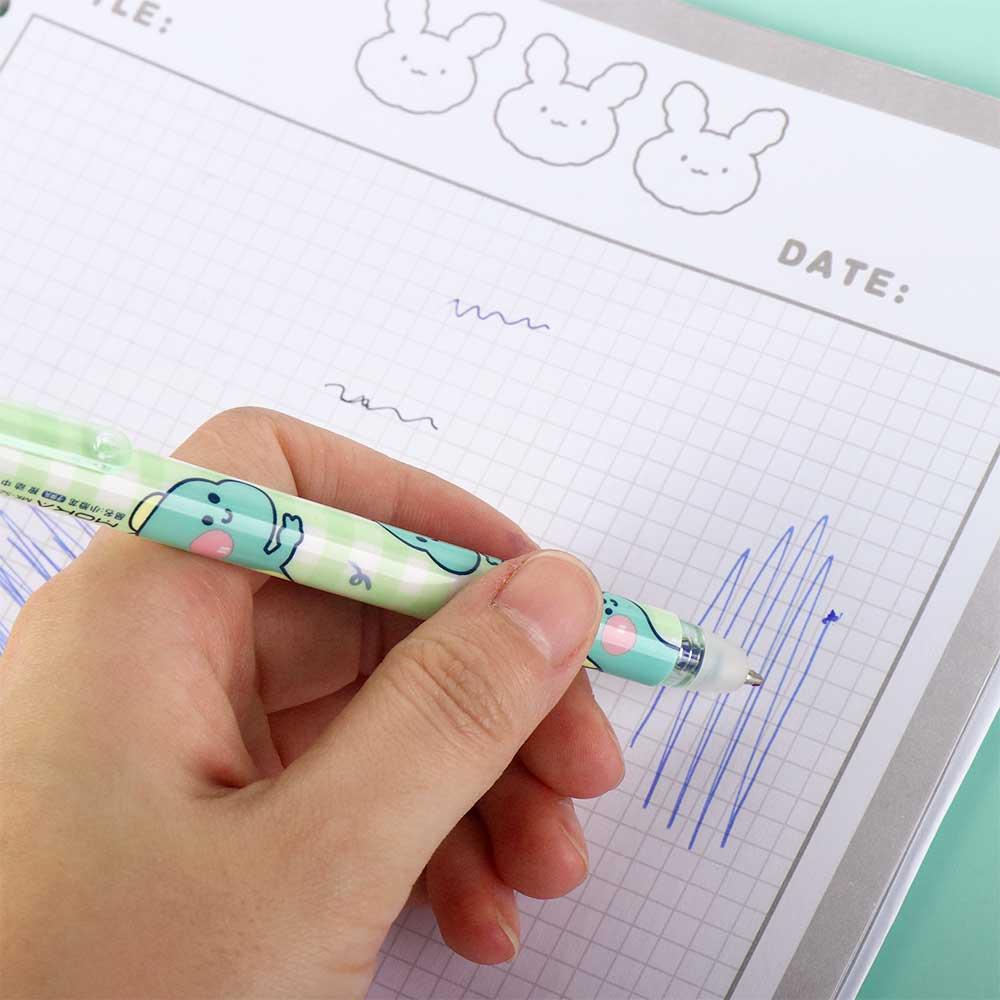 Kawaii Stationery Blue for Kids Washable Handle 0.5mm Gel Pens Erasable Pen Press Pen Student Pen
