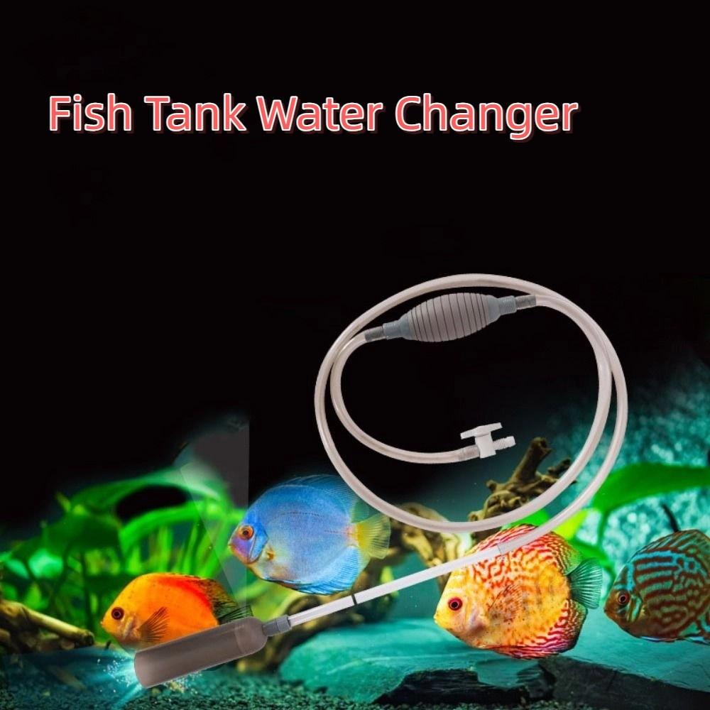 Semi-Automatic Fish Tank Water Changer Extension Tube Fish Tank Water Absorber  Aquarium