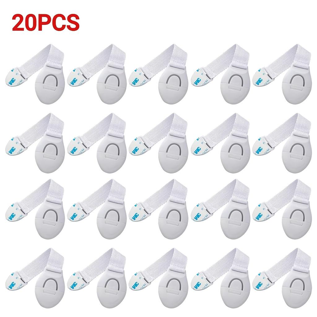 20Pieces Child Safety Cabinet Lock Child Safety Locks Drawer cabinet door lock Plastic protection Child Safety Door Lock