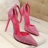 Promotion Women Pumps High-heels Shoes Woman Sandals Fashion Crystal Sexy Party Shoes Ladies Casual Princess Shoes Female New