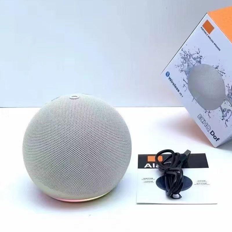 Alaxe Bluetooth Fabric Mini Speaker with Card Slot Subwoofer
