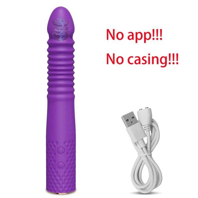 Sex Machine Telescopic Dildo Vibrator Automatic Up Down Massager G Spot Thrusting Retractable Vaginal Toy Female Masturbation