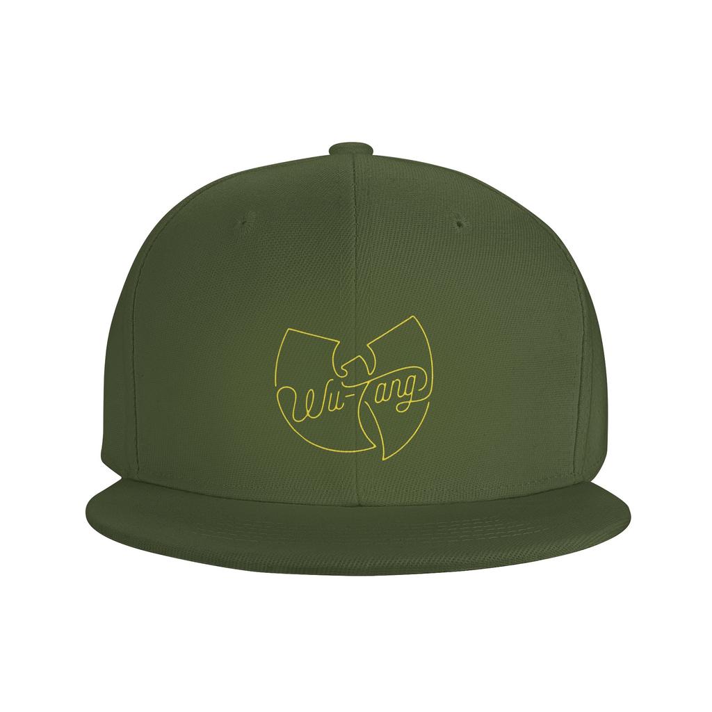 Wu Tang Clan Print Baseballkappen Snapback Mode Baseballmützen Atmungsaktiv Lässig Kappe Outdoor für Unisex und Damen