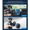 Suction Cup Car Mount 3 for Action Aluminum Alloy Car Adheres to and Side Easy Includes Expansion Magnetic Stand for Convenient Shooting Cameras,