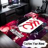 Custom Name Fulham FC Crest Rug for Living Room, Game Rooms, Office, Bedroom, Floor Mat Playful Design, fan gifts Christmas decor