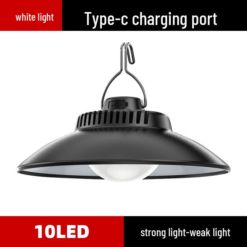 2022 Retro Waterproof Outdoor Camping Light with Type-C Charging – Perfect for Home Emergencies, Atmospheric Lighting, and Hanging.