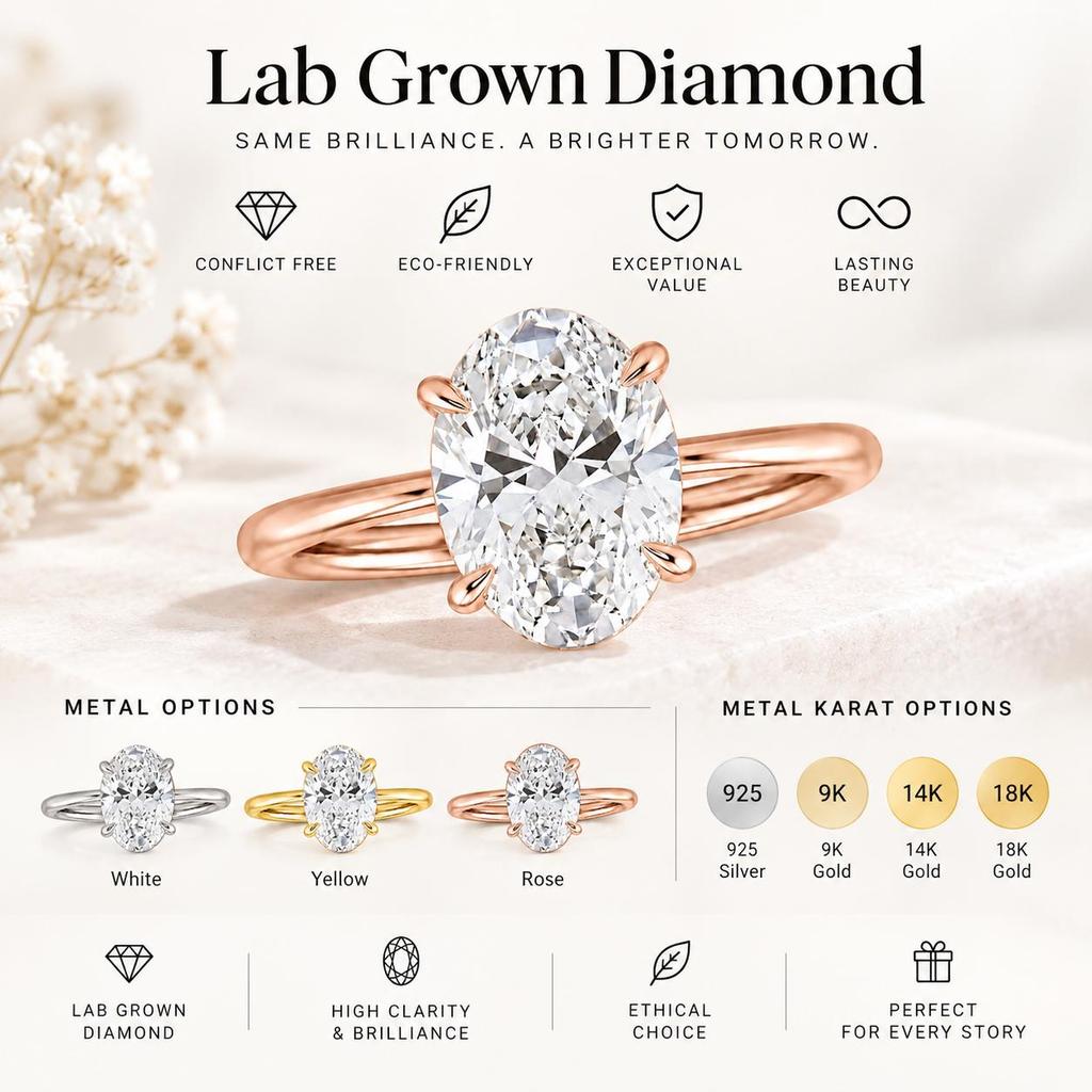 Luxuriant Lab Grown Diamond SI 1.50 ctw Solitaire Ring in 18K gold , 14K gold, 9K gold, Platinum fine jewelry for women wedding ring gift