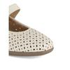 VAINER Women Punching Mary Jane Velcro Comfort Shoes Ivory 165a0v1iv