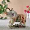 Home Decoration Accessories Ceramic Elephant Desktop Ornament Living Room Decorations Ceramic Crafts Gift 1pcs
