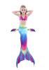 2025 Kids' Mermaid Tail Swimsuit Costume Bikini