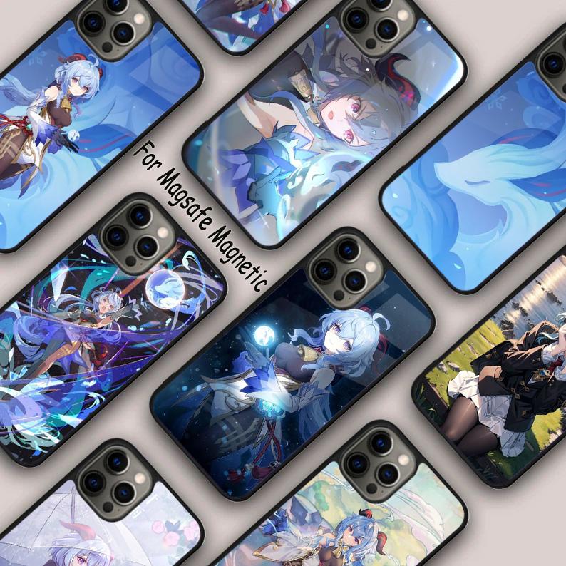 Genshin Impact Ganyu Magnetic Phone Case For APPLE iPhone 17 Air 16 14 13 12 Pro Max 15 Plus Wireless Charge With MagSafe Cover