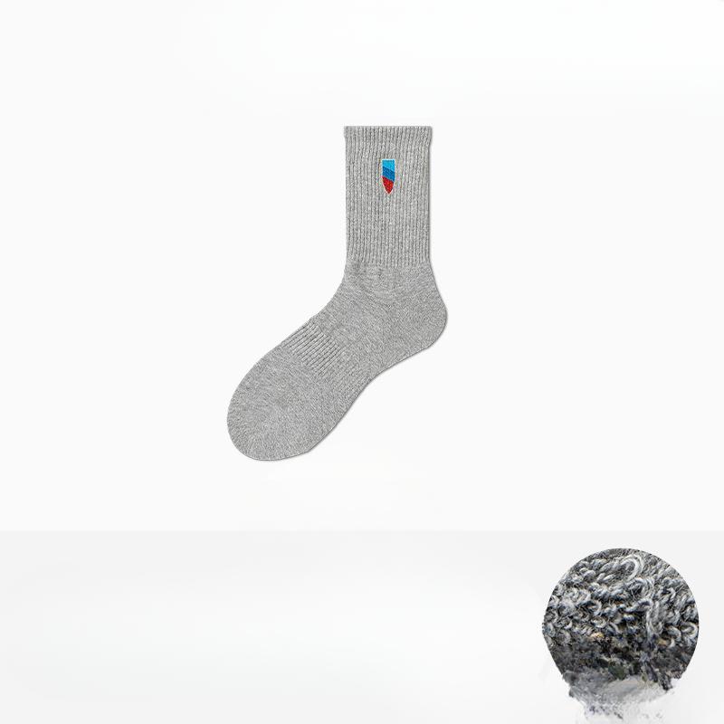 Men's Spring and Autumn Professional Towel Bottom Basketball Sports Embroidered Icon Anti Ball In The Tube Socks