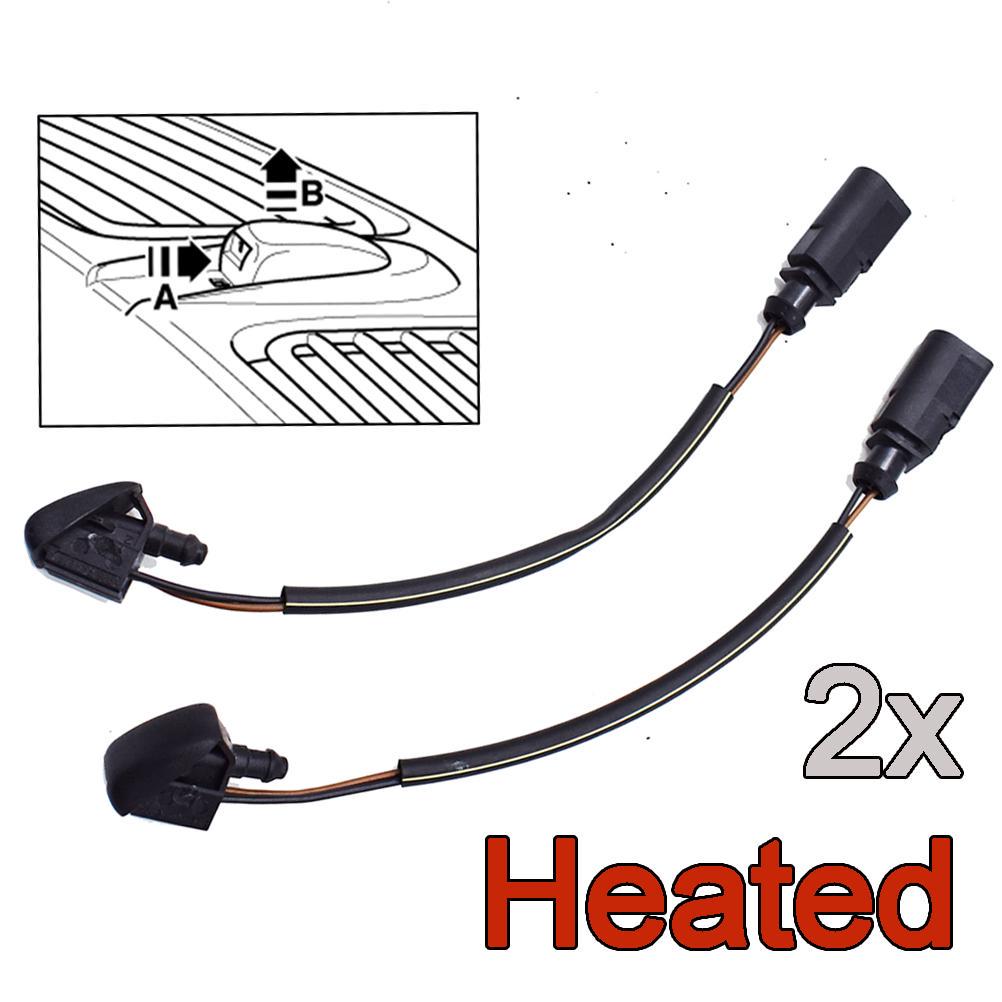 Buy Xukey Heated Windscreen Washer Jet Front Window Washers Nozzle For ...