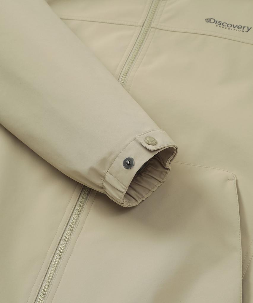 Discovery Expedition Men'S Vertex 3L High-Neck Blouson Jacket (L/Beige)