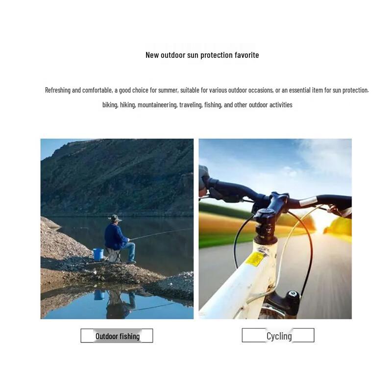 Outdoor-Sonnenschutzhut mit Nackenschutz