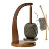 Wooden Yarn Holder Crochet Yarn Holder Spinnings Knitting Tools Rotating Magnetic Thread Spool Wool Ball Winder Rotation Spinner