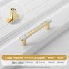 Double-colors Cabinet Pull Zinc Alloy Drawers Pull Nordic Kitchen Cabinets Handle  Cabinet Hardware