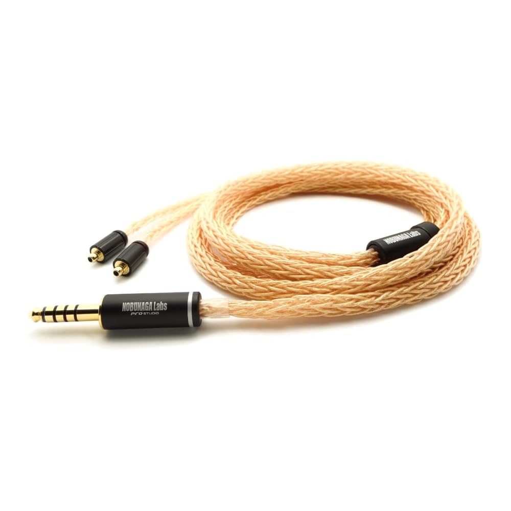 NOBUNAGA Labs Re-cable Sharaku Kiwami (Conector balanceado Pentaconn de 5 polos de 4,4 mm) NLS-SRK-KWM