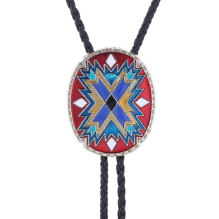 1 PcCool Bolo Tie Necktie Western Cowboy Necktie Necklace Male Costume Accessory