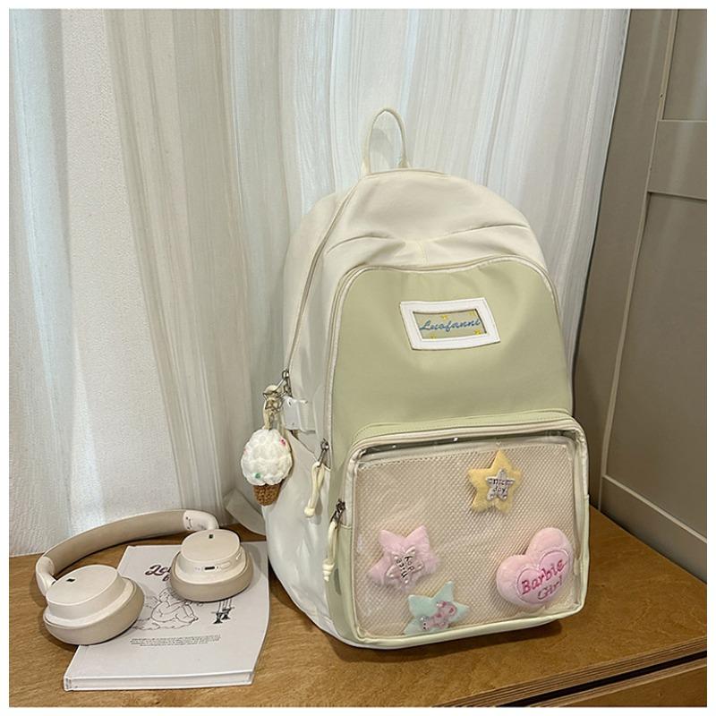 School Bag New High-value College Style Fresh and Sweet Backpack Junior High School Students Lightweight Large-capacity Backpack