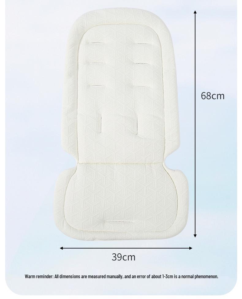 Universal Warm Cotton Seat Cushion for Baby Stroller, High Chair, and Umbrella Stroller - Autumn/Winter Use