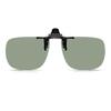 Men Polarized Sunglasses Clip Can Be Flipped Up Myopia Glasses Clip Anti-UV400 Night Driving Fishing Glasses Accessory