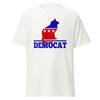 Democat - Funny Democrat Cat Political T-Shirt For Elections, Unisex
