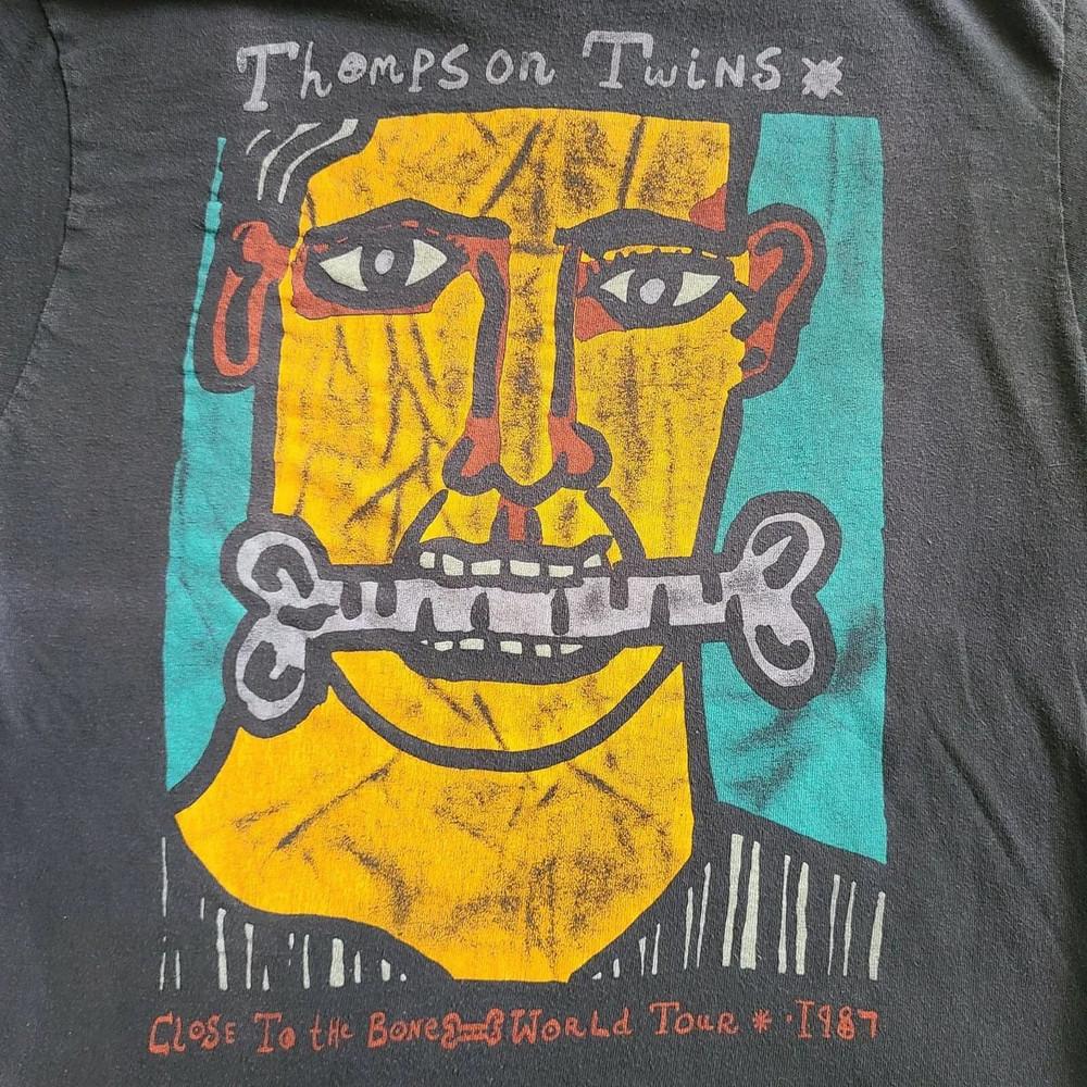 Thompson Twins Black T-Shirt Cotton Full Size Unisex S-5XL Unisex T-Shirt XXL