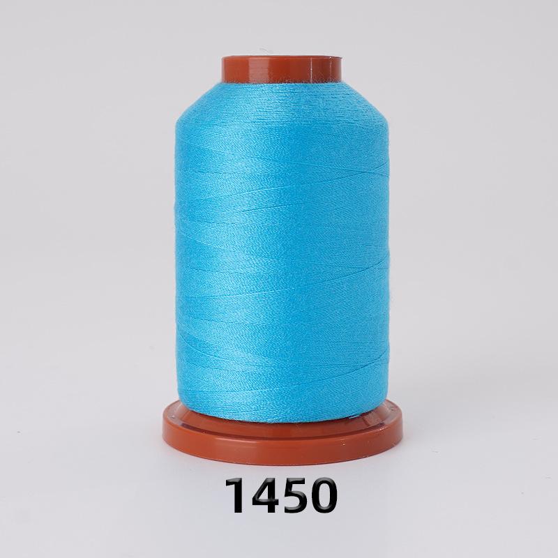 100-Color High-Speed Polyester Sewing Thread, 1100 Yards, Two-Ply, Fine and Durable for Hand and Machine Use.