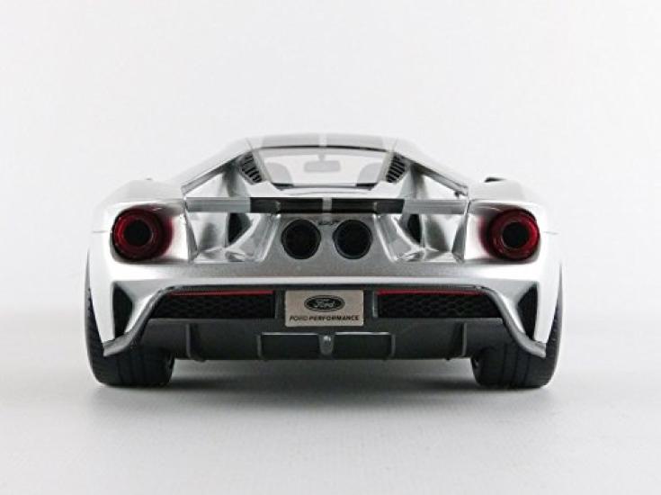 TOPSPEED Ford GT Chicago Auto Show Silver 1/18
