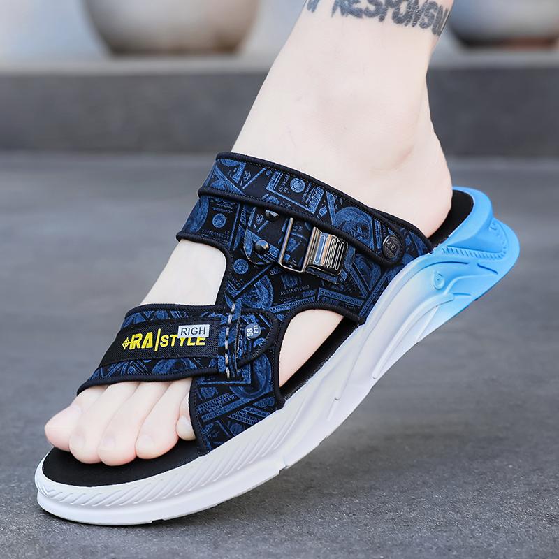Fashion Men's Sandals Slip On Slippers Light Comfy Outdoor Men Shoes High Quality Designers Loafers Casual Beach Man Slippers