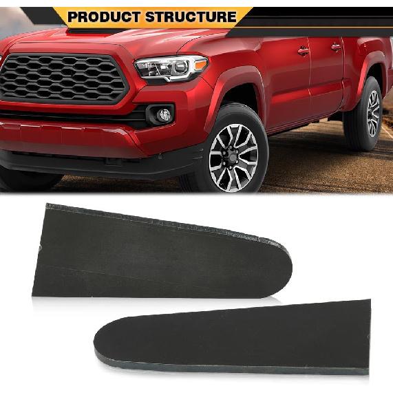 

Комплект пластин для обрезки креплений кузова BMC, совместимый с Toyota Tacoma 2005-2021 Taco SR 5 TRD Base