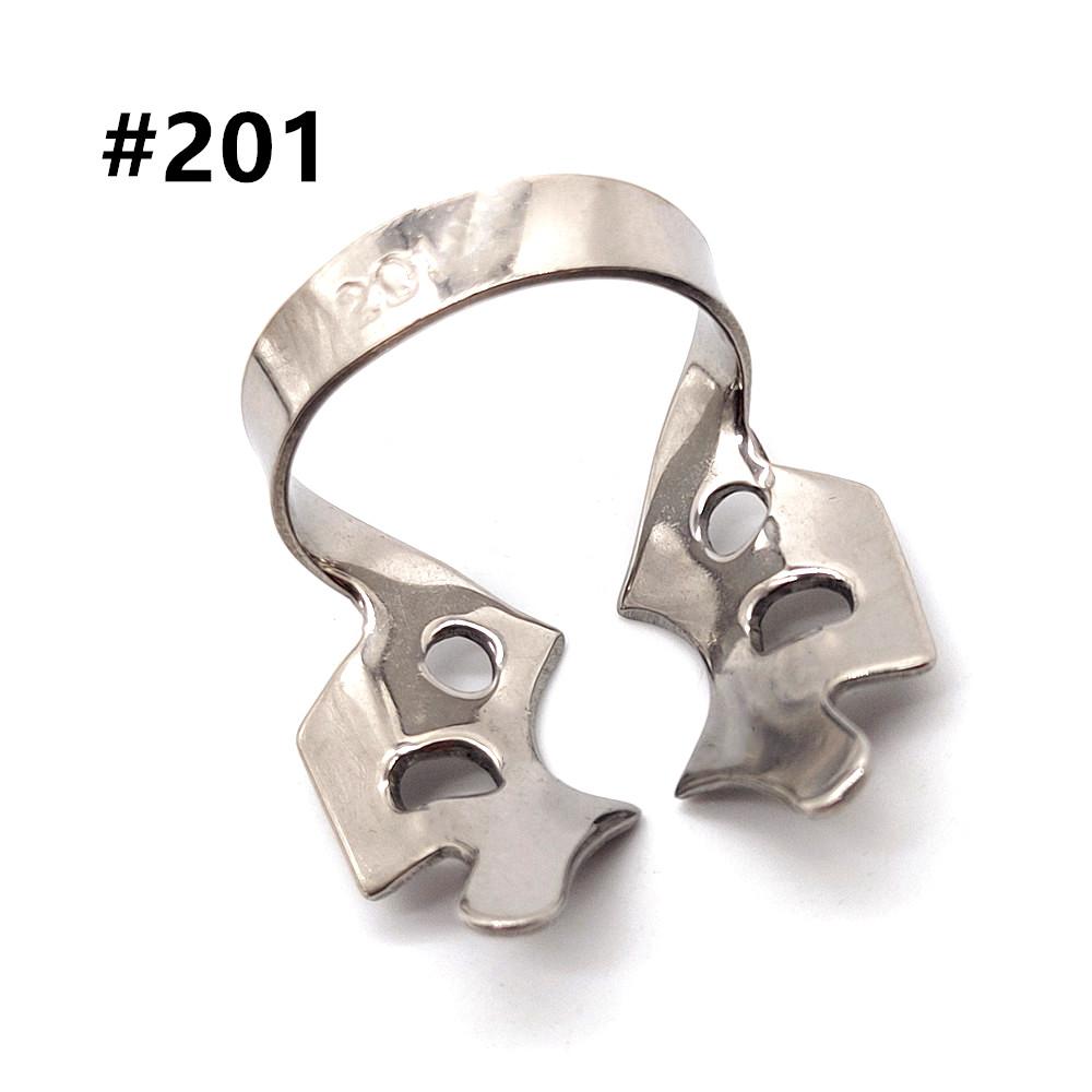 

1 шт., самые популярные зажимы для реставрации зубов, резиновые зажимы для плотины, резиновый барьерный зажим, материал из нержавеющей стали 1 piece Code 201